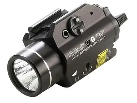 Clearance Streamlight - TLR-2 Compact Rail Mounted Light (Green Laser Combo)
