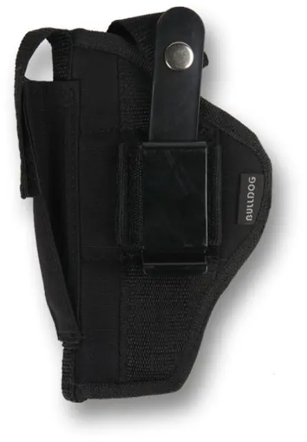 Bulldog - Extreme Pistol Holster (Standard Autos with Laser) Ambi Belt Loop and Clip Crafted