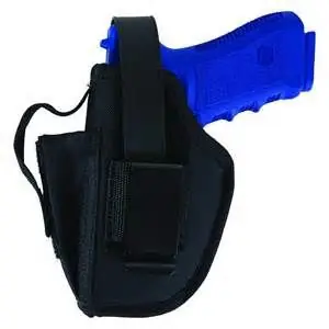 Allen - Ambi Hip Holster with Mag Pouch 3-4" Med Black Authentic