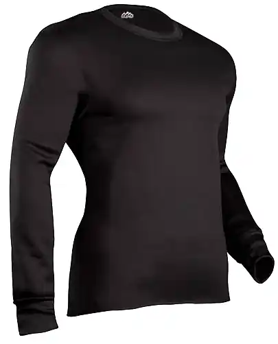 Secure Checkout Coldpruf - Expedition Fleece Crew Long Sleeve Shirt Black M