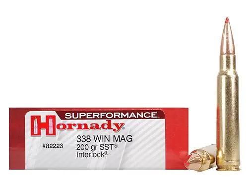 Low Price Hornady - Superformance SST 338 WinMag 200gr
