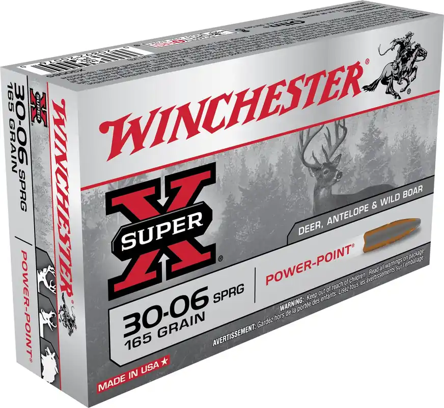 Winchester - Super X Soft Point 30-06 Sprg 165gr Fan Favorite