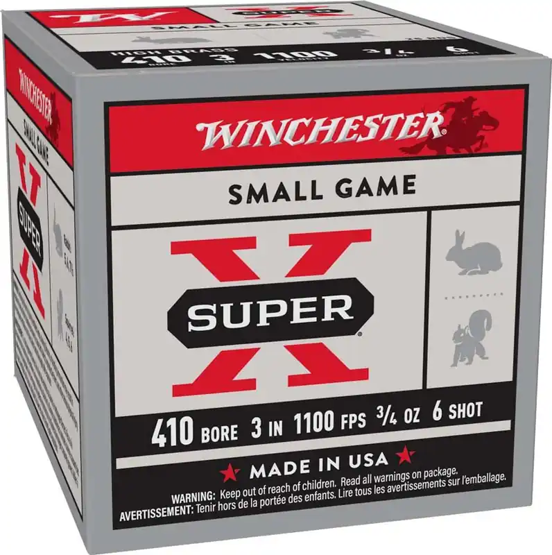 Winchester - Super-X Upland HB 410 3" 6 3/4 oz Shotshell 25rd Holiday Sale