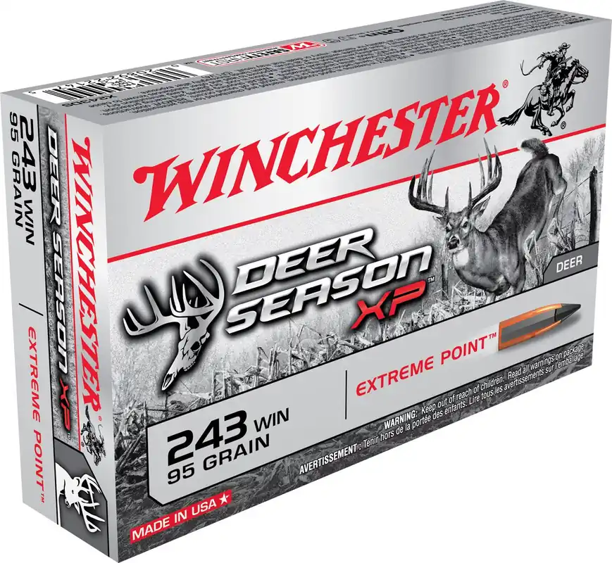 Winchester - Super X Extreme Point 243 Win 95gr Fan Favorite