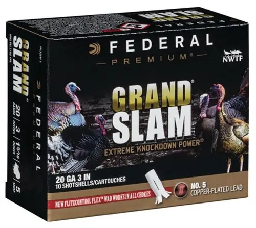 Federal - Turkey Grand Slam 20ga 3" 1-5/16oz 5 In Demand