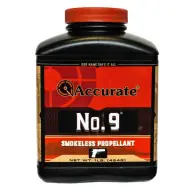 Price Drop Accurate No. 9 Smokeless Powder 1 Pound