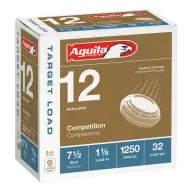 AGUILA 12ga 2.75" 1-1/8oz HDCP 1250fps 7.5 250/cs Direct From Factory