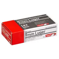 AGUILA AMMO 9MM 147gr FMJ-FP 50/bx 20/cs Limited Time