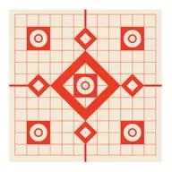 Express Delivery BURRIS 13" SQUARE SIGHT IN TARGETS 10/PKG
