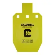 CALDWELL STEEL TARGT GONG 3/8" AR500 33% IPSC STYLE Limited Offer