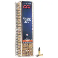 Professional Grade CCI AMMO 22LR 40gr STD- VELOCITY 100/bx 50/cs