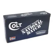 Premium COLT AMMO 38 SUPER 124g FMJ NAT‘L MATCH 50/B 20/C