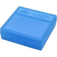 MTM AMMO BOX 22 LR 100rd BULLET UP CLR-BLUE 24/CS Special Offer
