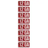 While Supplies Last MTM AMMO LABELS 12ga 8/pkg