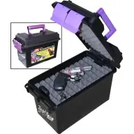 Order Now MTM HANDGUN CONCEAL CARRY CASE BLK w/PURPLE 6/CS
