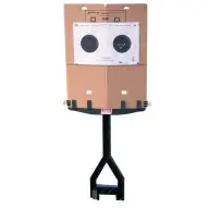 MTM ORIGINAL TARGET STAND 17.5x2x24 BLACK 6/CS Order Now