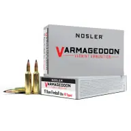 Order Now NOSLER AMMO 17 REMINGTON FB 20g FB Tip VARM 20/bx 20/cs