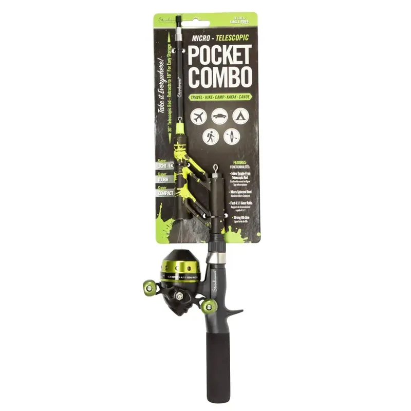 Super Sale Kid Casters Micro Pocket Spincast Combo