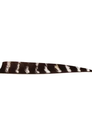 Fast Shipping Bearpaw 5" Shield Cut Natural Barred Feather