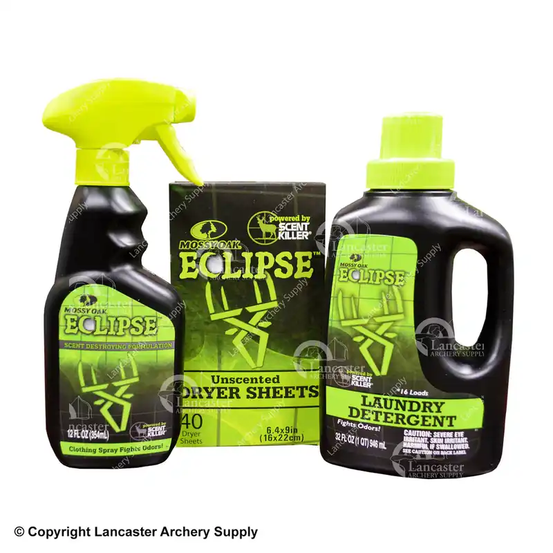 Final Sale Mossy Oak Eclipse Ultimate Laundry Kit Value Pack by Wildlife Research Center