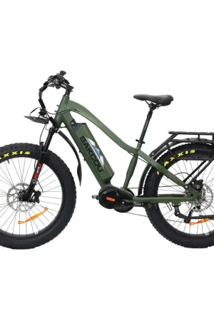 Luxury Bakcou Mule Electric Bike 26" 17.5ah (Army Green)