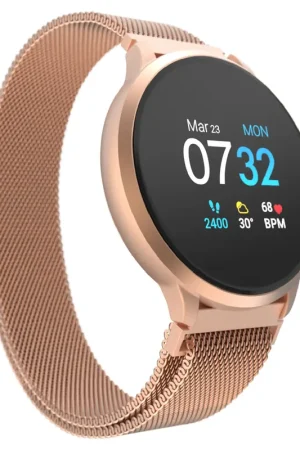 Itouch Sport 3 Smartwatch Rose Gold Case with Rose Gold Mesh Strap Order Now