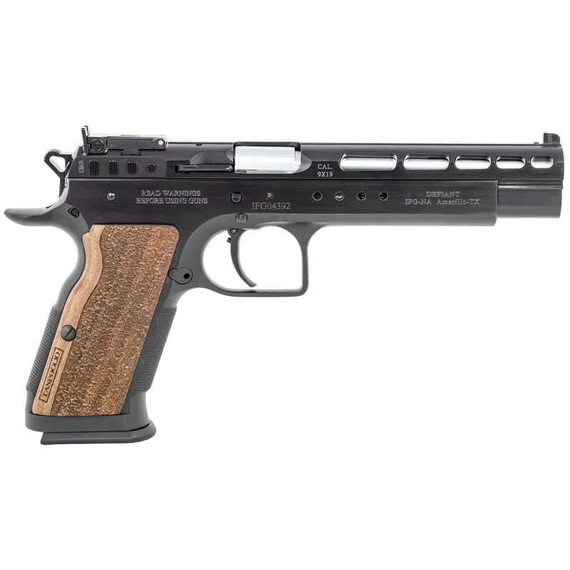 Hassle-Free Returns Italian Firearm Gold Match 9MM 6" Pistol
