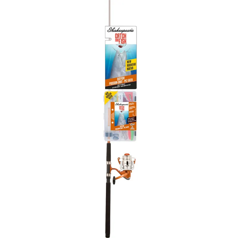 Budget Shakespeare Catch More Fish Catfish Spinning Combo
