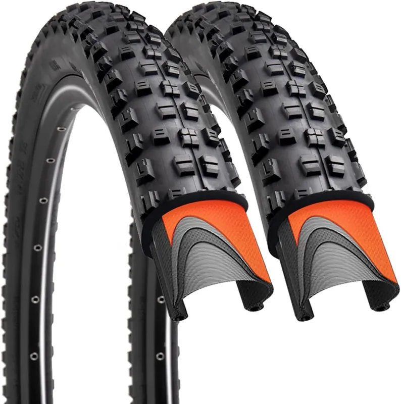 26/27.5/29x2.25 inch Bike Tires Pair Mountain Bike Tires 60 TPI Bicycle Tires Kevlar Foldable Tires Pack of 2 Authentic