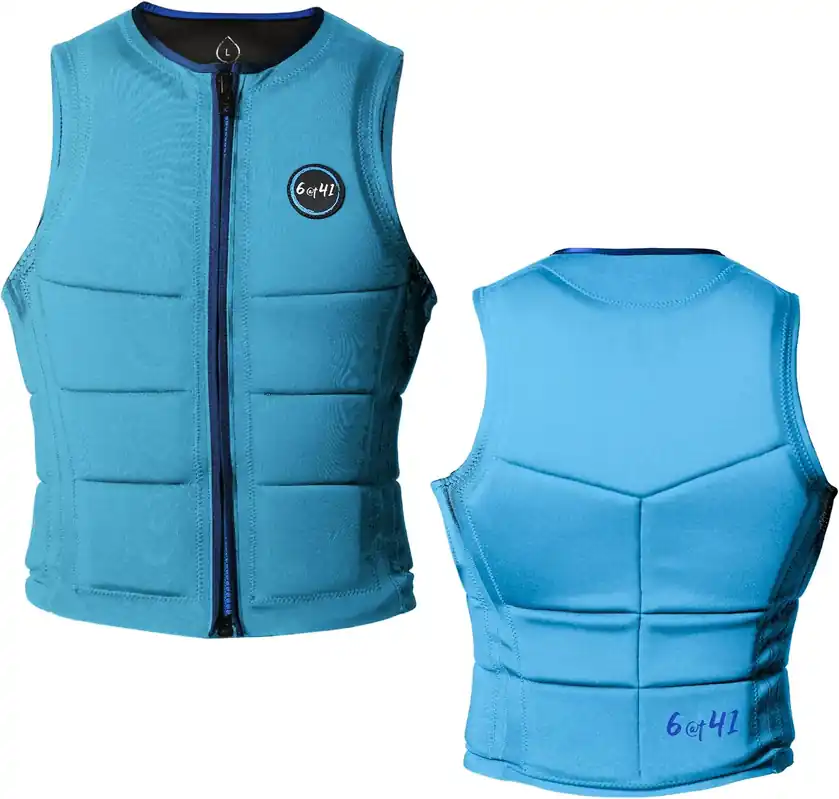 Express Delivery 6@t41 Slalom Water Ski Competition Vest – Padded Jacket for Slalom & Trick Skiing with Maximum Movement Design, Jacket High-Performance Fit