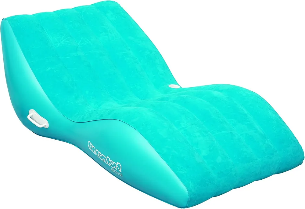 Luxury Airhead SUN COMFORT COOL SUEDE Zero Gravity Lounge, Sapphire