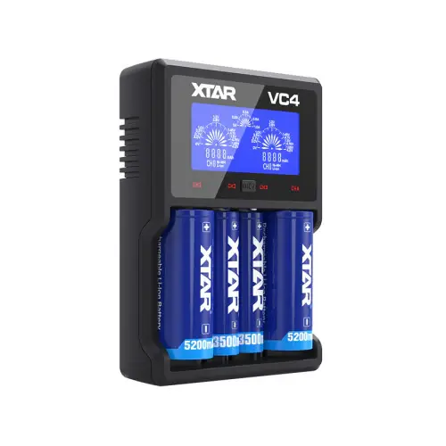 In Demand XTAR VC4 - 4 x Battery Charger