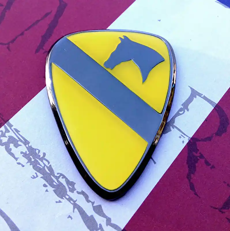 Hassle-Free Returns Auto Medals 1st Cavalry Division Metal Car Emblem