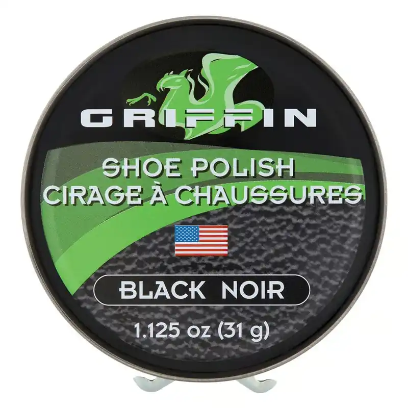 Trusted Brand Griffin Black Shoe Polish, 1.125 oz