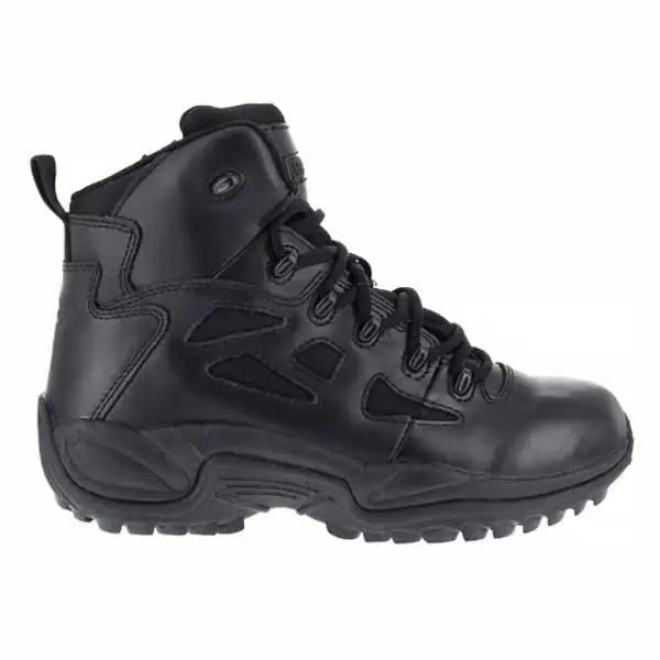 Latest Reebok Rapid Response RB 6" Stealth Side Zip Boots