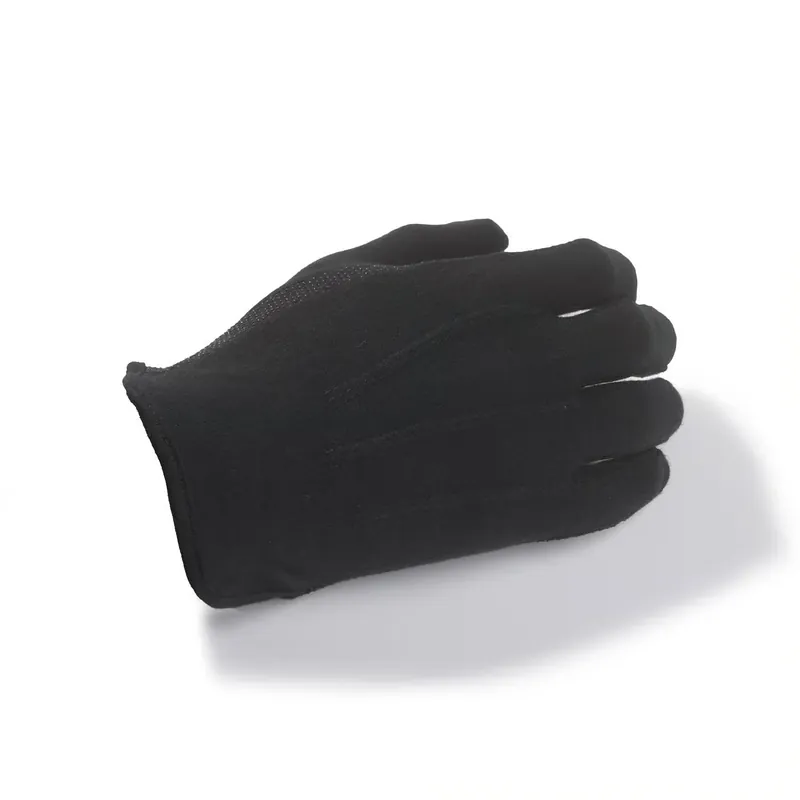 Authentic George Glove Black Cotton "Sure Grip" Gloves